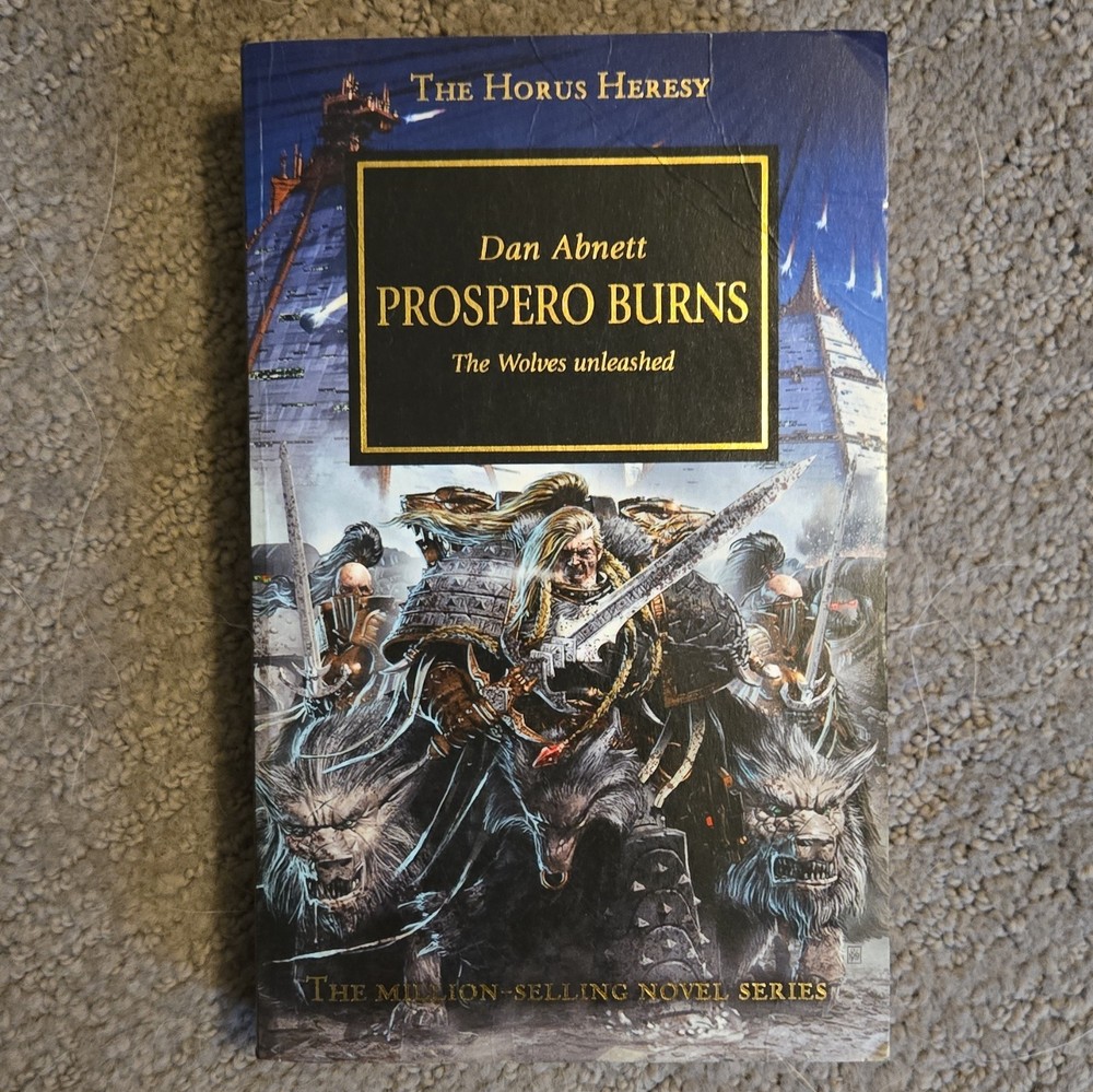 The Horus Heresy: Prospero Burns by Dan Abnett (First Edition Paperback)