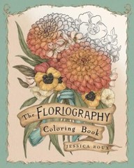 Floriography Coloring Book – Paperback – GOOD