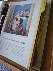 Better Homes & Gardens Handyman’s Book 5 Ring Binder 400 pages 1957 Fix It