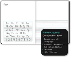 Versatile Black Marble Composition Book – 100 Sheets, Unruled Top, 9.75 x 7.5 In