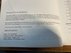 Readings in Fitness & Wellness – McGraw Hill Higher Education 2000