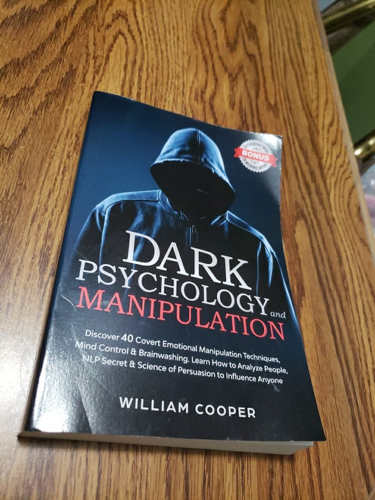 William Cooper Dark Psychology and Manipulation (Paperback) Mind Control New