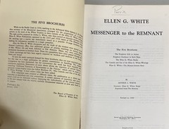 Ellen G. White Prophet of Destiny by Noorbergen +7 books Seventh-day Adventist