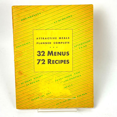 1931 Cookbook Ann Batchelder’s Attractive Meals Planned Complete Vintage