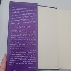Set of 3 Lord John Novels by Diana Gabaldon: Brother Of The Blade, Private Mat..