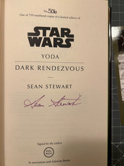 Inkstone Books – Yoda Dark Rendezvous (Star Wars) – Signed Limited Edition /750
