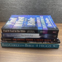 Bible Study Book Bundle Lot Of 5 Christian Life Living Reference Insights