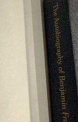 Autobiography of Benjamin Franklin Including Poor Richard’s Almanac HCDJ 2011
