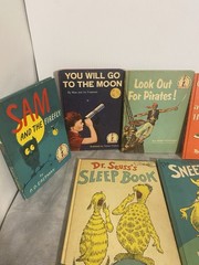 Lot of 8 Vintage Dr Seuss Books 50s-60s Varied Titles Two Large Versions READ