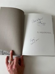 El Vaquero The Original American Cowboy Hardcover Book John Dyer Autograph ?