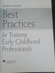 Best Practices for Training Early Childhood Professionals, by Sharon Bergen