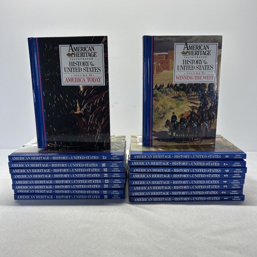 American Heritage Illustrated History Of The United States Vol 1 – 18 Complete