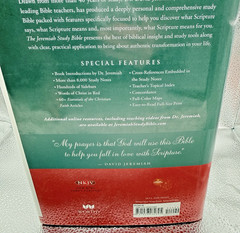 Jeremiah Study Bible NKJV HC Book New King James Version Signed by Author LOOK