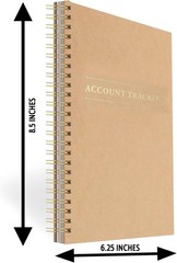 Home & Business Bookkeeping Set – Expense Ledger 100 Pages