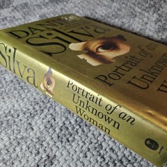 Portrait of an Unknown Woman Daniel Silva 2022 First Edition Thriller Hardcover