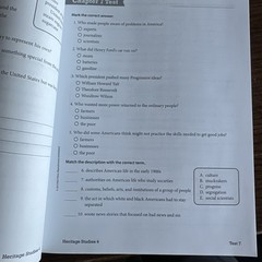 BJU Press Heritage Studies 4 Test 3rd Edition Test Package