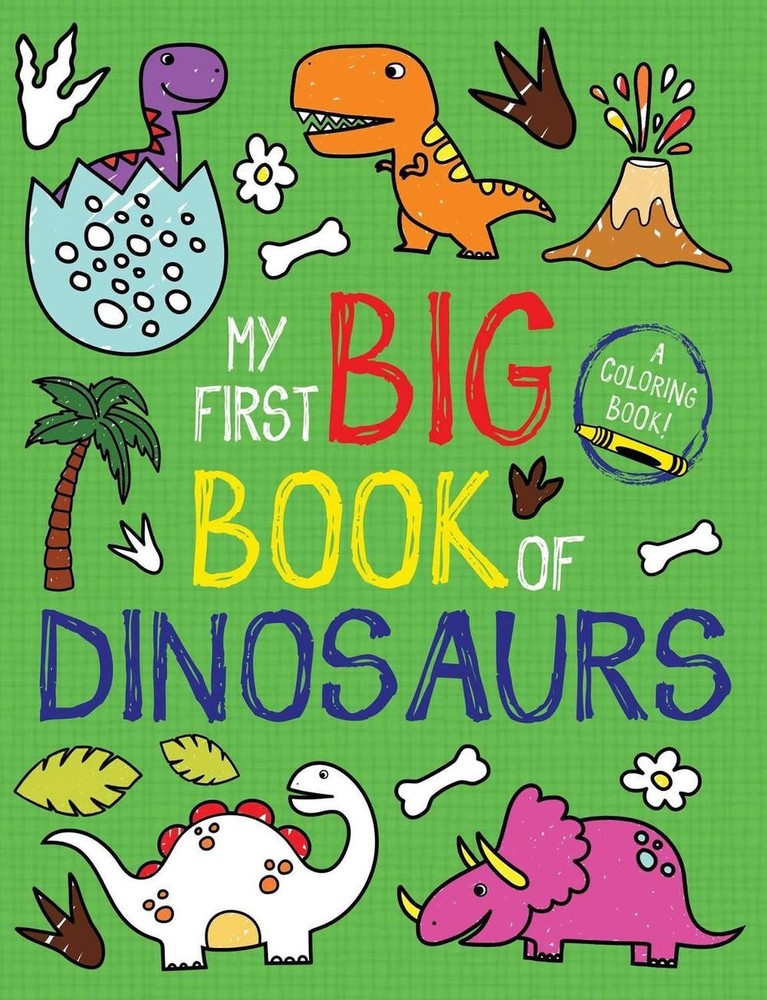 My First Big Book of Dinosaurs by Little Bee Books (English) Paperback Book