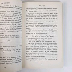 Stephen King The Mist Scribner Paperback Horror Novella