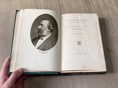 On Two Continents by Marie Hansen Taylor 1905 HC/1st Edition
