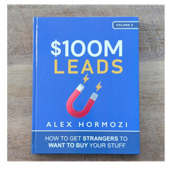 Alex Hormozi $100M Leads Volume 2 Hardcover Business Sales Marketing Book