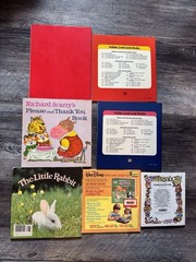 7 Vintage Childrens Books 1970’s Bugs Bunny, Planes, Motorcycles, Wizard Of Oz