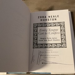 Every Tongue Got to Confess Zora Neale Hurston HarperCollins Hardcover Negro Fo…