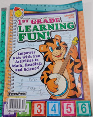 1st Grade Learning Fun Activities In Math Reading Spring 2015 paperback