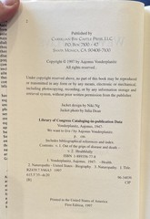 We Want to Live by Aajonous Vonderplanitz 1997 First Edition