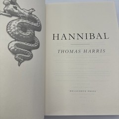 Thomas Harris Hannibal First Edition 1999 Delacorte Press Hardcover