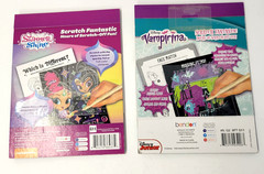 Scratch Fantastic Shimmer & Shine Vampirina 2 PB Lot Bendon Kids Books Activity