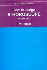 HOW TO JUDGE A HOROSCOPE, VOL. 2 By B V Raman *Excellent Condition*