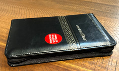 French Bible, La Sainte Bible – Segond 1910 Black Im Leather Zipper Red Letter