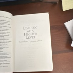 Ken Blanchard Leading at a Higher Level Hardcover Revised Expanded FT Press 2010