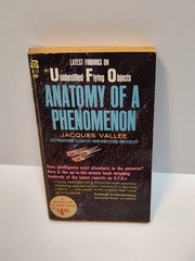 Anatomy Of A Phenomenon By Jacques Valler UFOs UAOs Ace 1965 Paperback