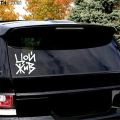 Tri Mishki HZX408# 16.4*15Cm Victor Tsoi Is Alive Car Sticker Funny Auto Car Sti