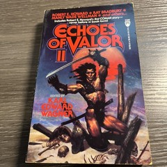 Echoes of Valor I &II Karl E. Wagner (MMPB) 2 Book Set. VG 1st/1st EB15