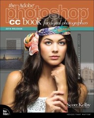 The Adobe Photoshop CC Book for Digital- paperback, Scott Kelby, 0133900851, new
