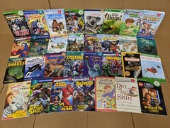 Lot of 10 Level 2~RL~Ready to-I Can Read-Step into Reading-Learn Read Books MIX