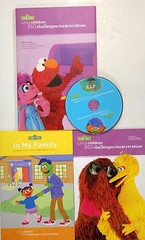 Sesame Street Little Children Big Challenges:Incarceration Ages 4-8 Book/DVD Kit