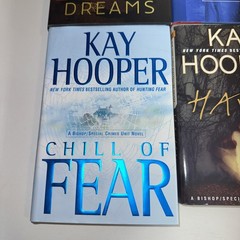 4 Kay HooperHC/DJ Book Lot Suspense Crime Romance Hardcover Haven, Blood Dreams