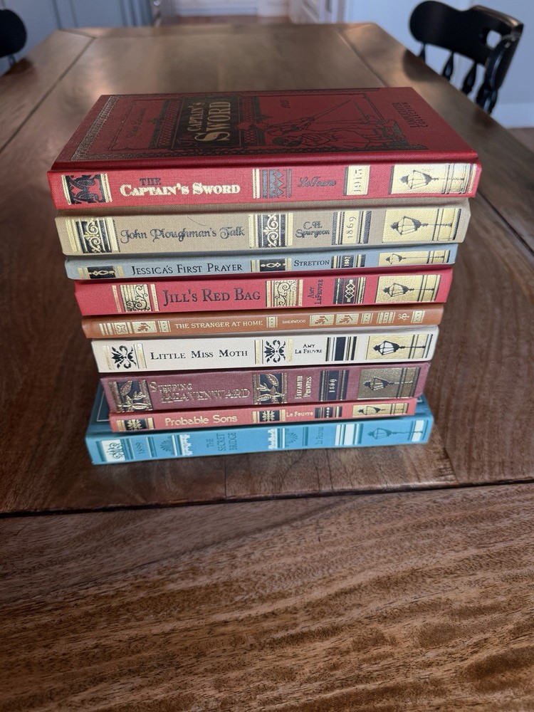 Lot 9 hardcover Lamplighter rare collector’s series book. Excellent Condition!