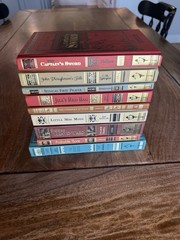 Lot 9 hardcover Lamplighter rare collector’s series book. Excellent Condition!