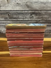 Lot of 14 Vintage Harlequin Romance Books 1970’s Red Page Edges Lot#44