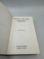 Christian Theology by Russell R Byrum Warner Press