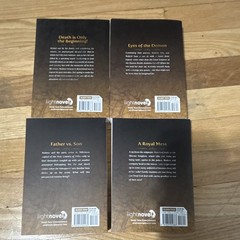 Mushoku Tensei: Jobless Reincarnation Light Novel Vol 1, 4-6 PB English