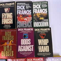 Lot of 13 Dick Francis Paperback Mysteries, VG Condition SEE PICTURES