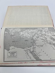 Vintage 1959 The Holy Bible KJV American Bible Society Black Cloth HC Maps 50s