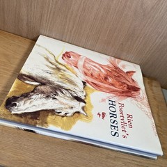 Rien Poortvliet’s Horses Book First Edition 1978 Hardcover with DJ Very Good