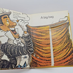 Vintage 1973 The Magic Word Book Pop-Up Electric Company Random House CTW