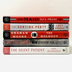 Book of the Month BOTM Hardcover Choose Your Title Fiction Thriller Bundle Lot